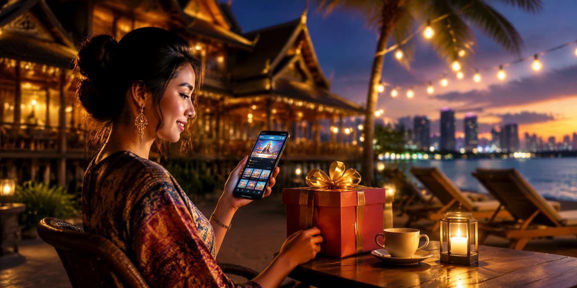 Pengguna judifree Sarawak log masuk ke akaun platform hiburan dalam talian melalui telefon pintar